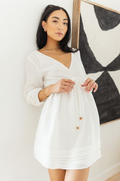 Bohme Dresses Women Practical White Lexi Mini Dress In White