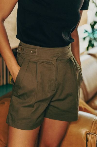Bohme Retro Olive Shorts Remington Shorts In Olive Women