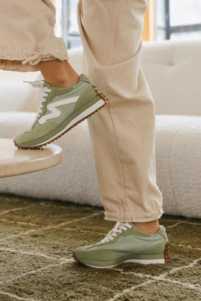 Revolutionize Bohme Sage Shoes Steve Madden Campo Sneakers In Sage Women