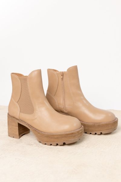 Sale Dorothy Boots In Beige Shoes Bohme Beige Women