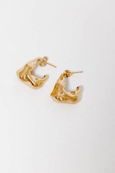 Functional Liana Earrings Jewelry Gold Bohme Women