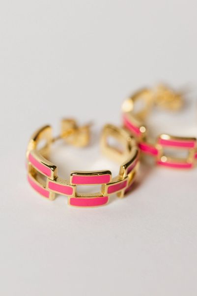 Women Aylin Earrings In Pink - Final Sale Pink Bohme Jewelry High-Quality